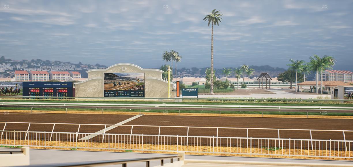 Del Mar Thoroughbred Club - Section Clubhouse Box 803 Lvl 1 Seat View