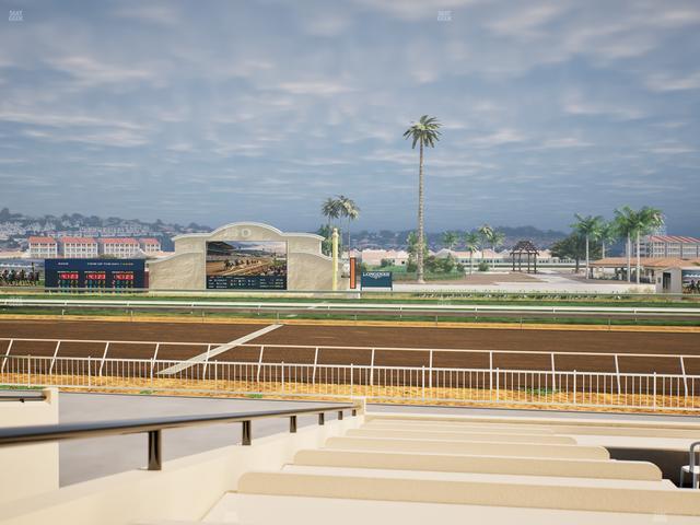 Del Mar Thoroughbred Club - Section Clubhouse Box 803 Lvl 1 Seat View