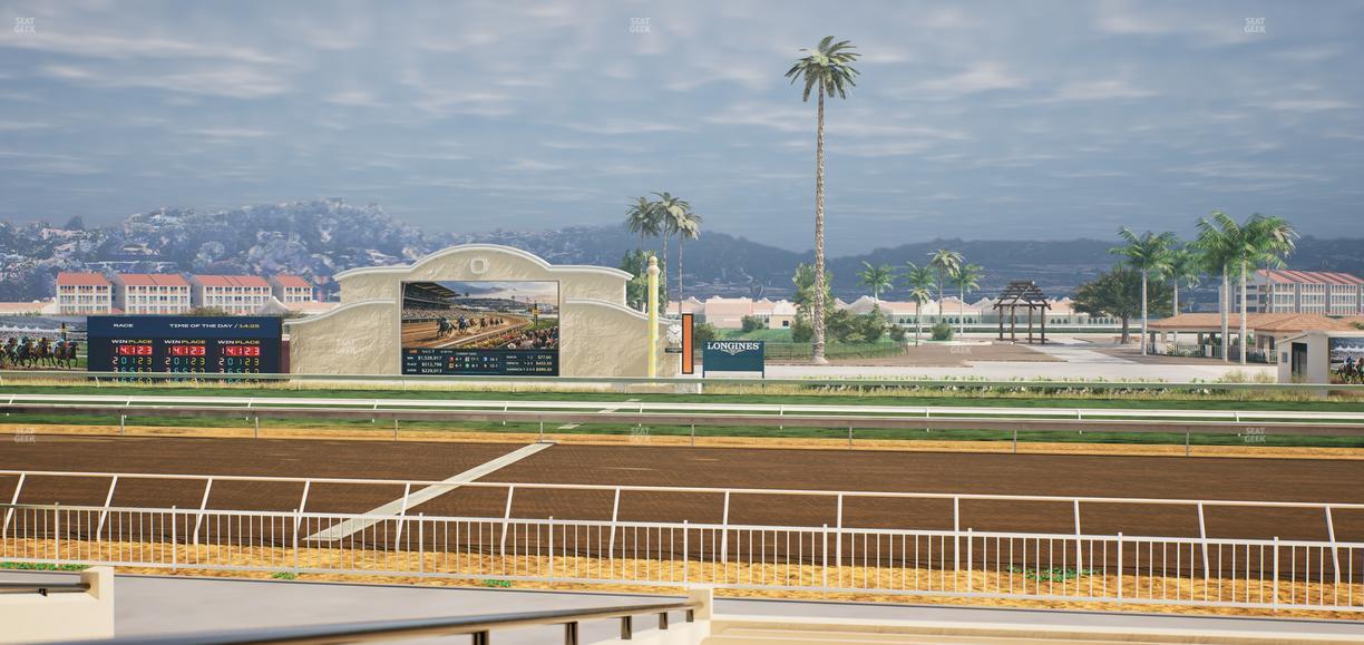 Del Mar Thoroughbred Club - Section Clubhouse Box 803 Lvl 1 Seat View