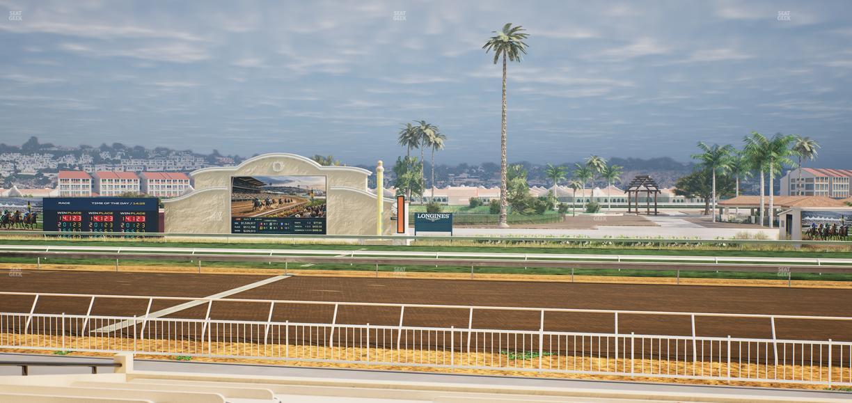 Del Mar Thoroughbred Club - Section Clubhouse Box 804 Lvl 1 Seat View
