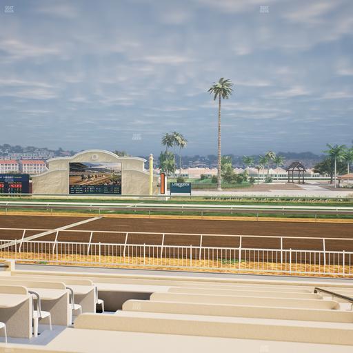Del Mar Thoroughbred Club - Section Clubhouse Box 804 Lvl 1 Seat View