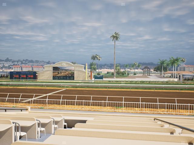 Del Mar Thoroughbred Club - Section Clubhouse Box 804 Lvl 1 Seat View