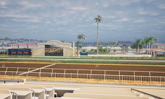 Del Mar Thoroughbred Club - Section Clubhouse Box 804 Lvl 1 Seat View