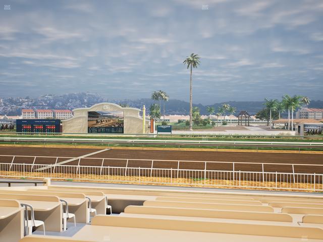 Del Mar Thoroughbred Club - Section Clubhouse Box 804 Lvl 1 Seat View