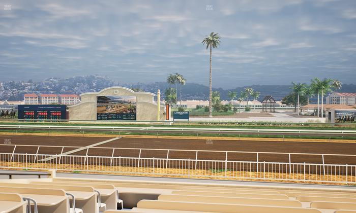 Del Mar Thoroughbred Club - Section Clubhouse Box 804 Lvl 1 Seat View