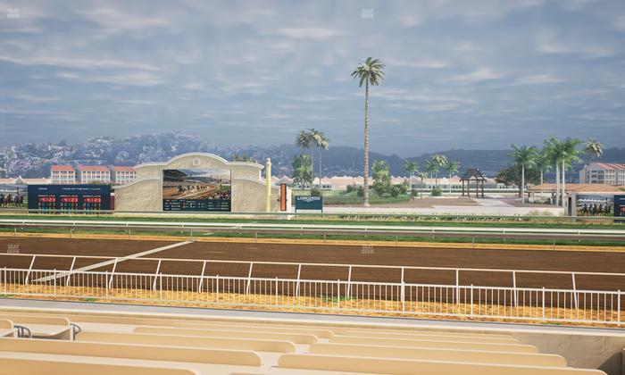 Del Mar Thoroughbred Club - Section Clubhouse Box 805 Lvl 1 Seat View