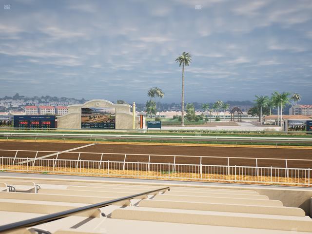Del Mar Thoroughbred Club - Section Clubhouse Box 805 Lvl 1 Seat View