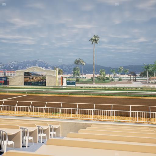 Del Mar Thoroughbred Club - Section Clubhouse Box 806 Lvl 1 Seat View