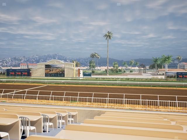 Del Mar Thoroughbred Club - Section Clubhouse Box 806 Lvl 1 Seat View