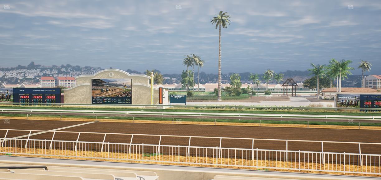 Del Mar Thoroughbred Club - Section Clubhouse Box 806 Lvl 1 Seat View