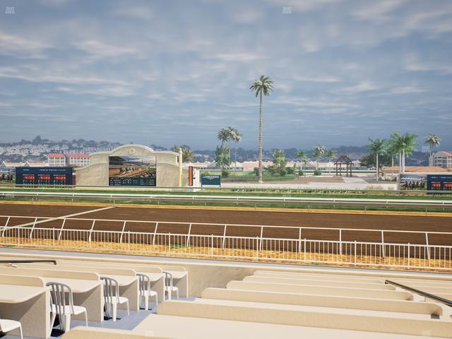 Del Mar Thoroughbred Club - Section Clubhouse Box 806 Lvl 1 Seat View