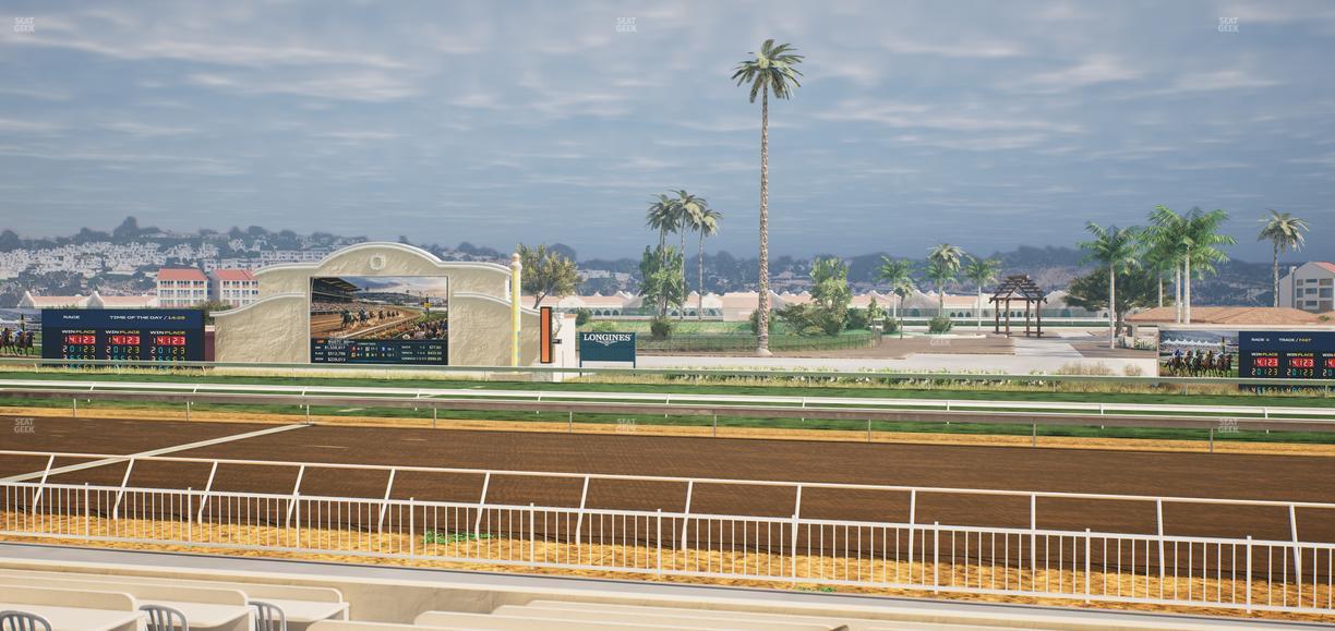 Del Mar Thoroughbred Club - Section Clubhouse Box 807 Lvl 1 Seat View
