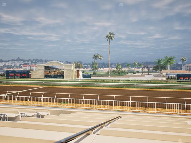 Del Mar Thoroughbred Club - Section Clubhouse Box 807 Lvl 1 Seat View