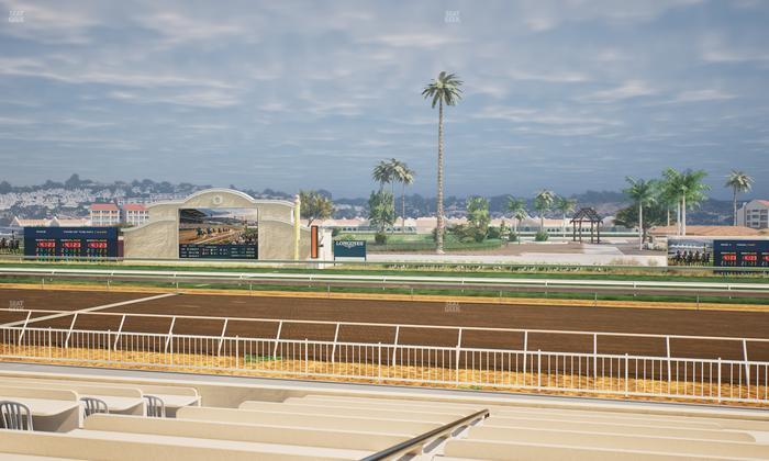 Del Mar Thoroughbred Club - Section Clubhouse Box 807 Lvl 1 Seat View