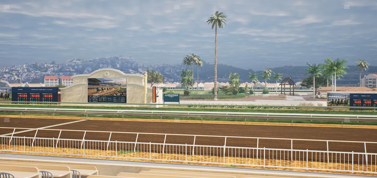 Del Mar Thoroughbred Club - Section Clubhouse Box 807 Lvl 1 Seat View