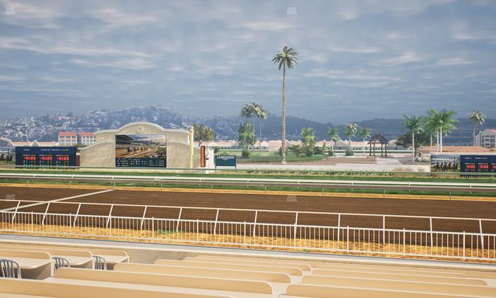 Del Mar Thoroughbred Club - Section Clubhouse Box 807 Lvl 1 Seat View