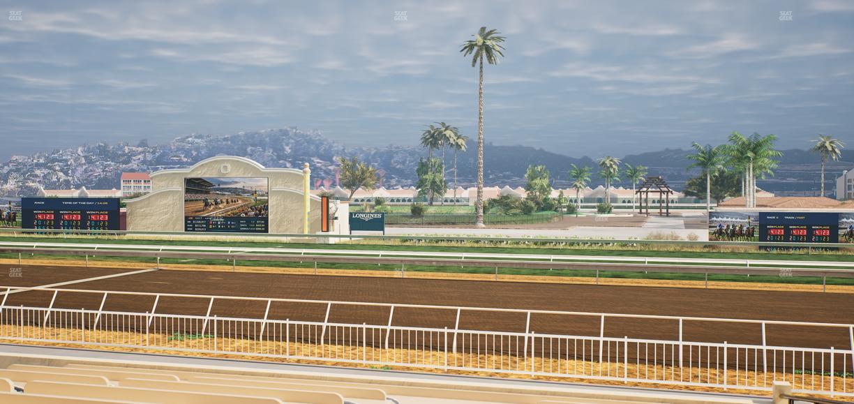 Del Mar Thoroughbred Club - Section Clubhouse Box 808 Lvl 1 Seat View