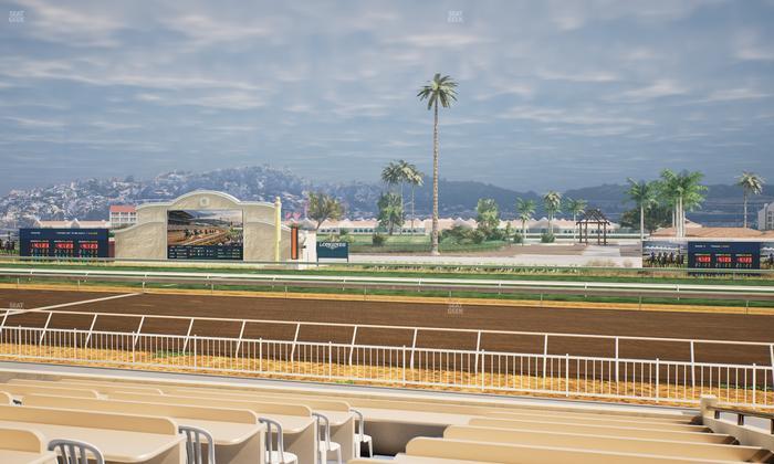 Del Mar Thoroughbred Club - Section Clubhouse Box 808 Lvl 1 Seat View