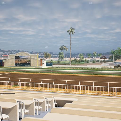 Del Mar Thoroughbred Club - Section Clubhouse Box 808 Lvl 1 Seat View