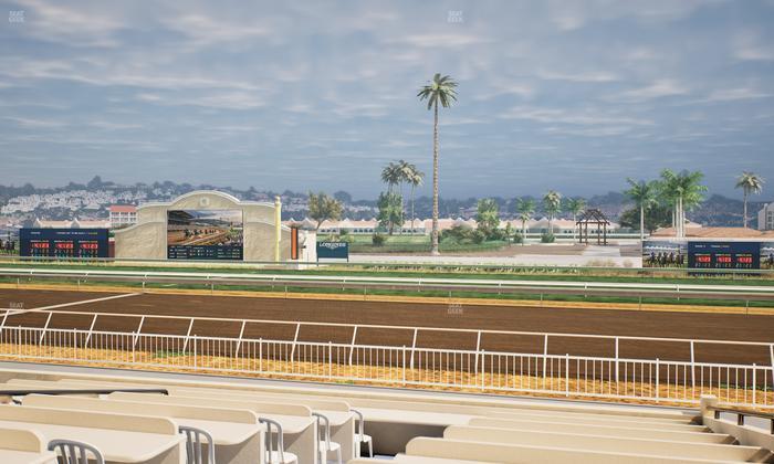 Del Mar Thoroughbred Club - Section Clubhouse Box 808 Lvl 1 Seat View