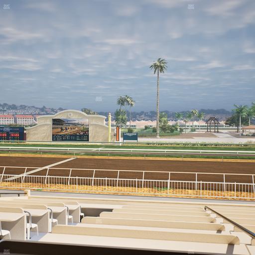 Del Mar Thoroughbred Club - Section Clubhouse Box 9 A Lvl 2 Seat View