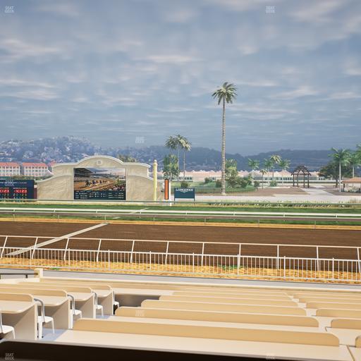 Del Mar Thoroughbred Club - Section Clubhouse Box 9 A Lvl 2 Seat View