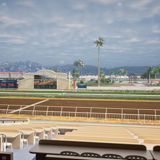 Del Mar Thoroughbred Club - Section Clubhouse Box 9 B Lvl 2 Seat View