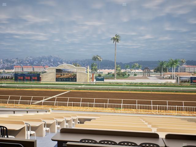 Del Mar Thoroughbred Club - Section Clubhouse Box 9 B Lvl 2 Seat View