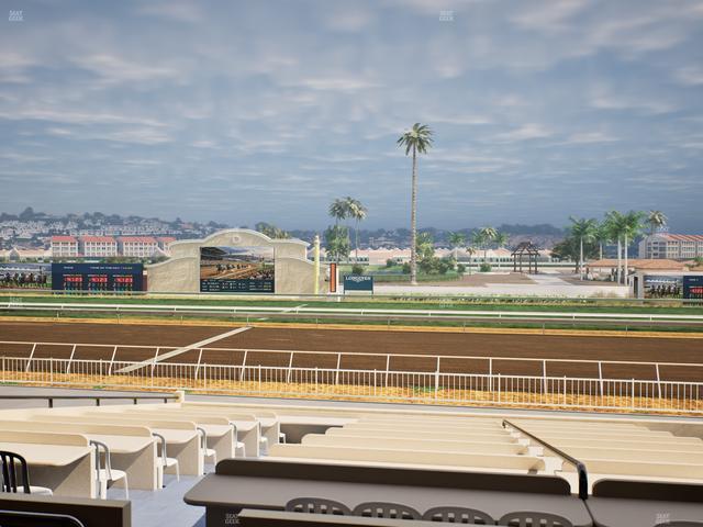 Del Mar Thoroughbred Club - Section Clubhouse Box 9 B Lvl 2 Seat View