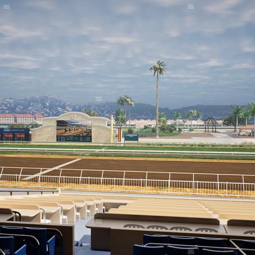Del Mar Thoroughbred Club - Section Clubhouse Box 9 C Lvl 2 Seat View