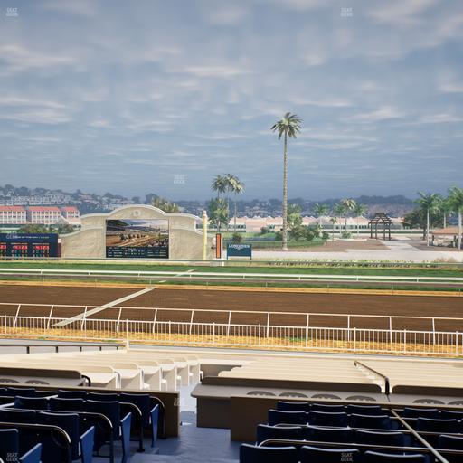 Del Mar Thoroughbred Club - Section Clubhouse Box 9 D Lvl 2 Seat View