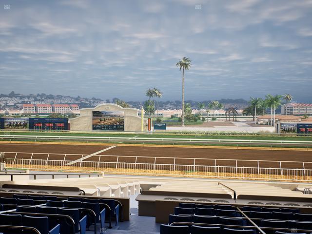 Del Mar Thoroughbred Club - Section Clubhouse Box 9 D Lvl 2 Seat View