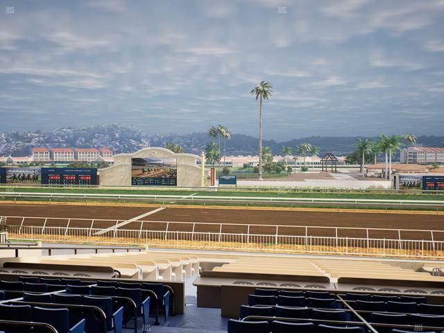 Del Mar Thoroughbred Club - Section Clubhouse Box 9 D Lvl 2 Seat View