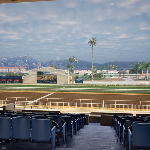 Del Mar Thoroughbred Club - Section Clubhouse Box 9 E Lvl 3 Seat View
