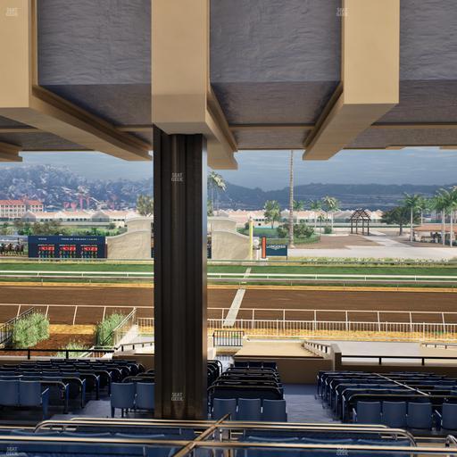 Del Mar Thoroughbred Club - Section Clubhouse Seat Lvl 3 Sec 10 Seat View