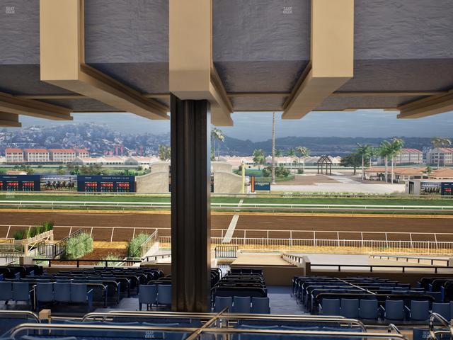 Del Mar Thoroughbred Club - Section Clubhouse Seat Lvl 3 Sec 10 Seat View