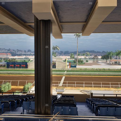 Del Mar Thoroughbred Club - Section Clubhouse Seat Lvl 3 Sec 10 Seat View