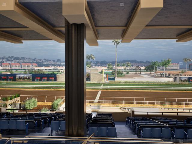 Del Mar Thoroughbred Club - Section Clubhouse Seat Lvl 3 Sec 10 Seat View
