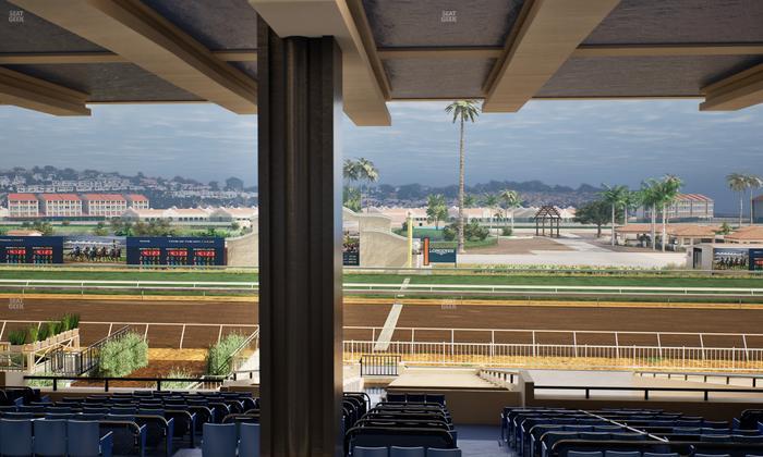 Del Mar Thoroughbred Club - Section Clubhouse Seat Lvl 3 Sec 10 Seat View