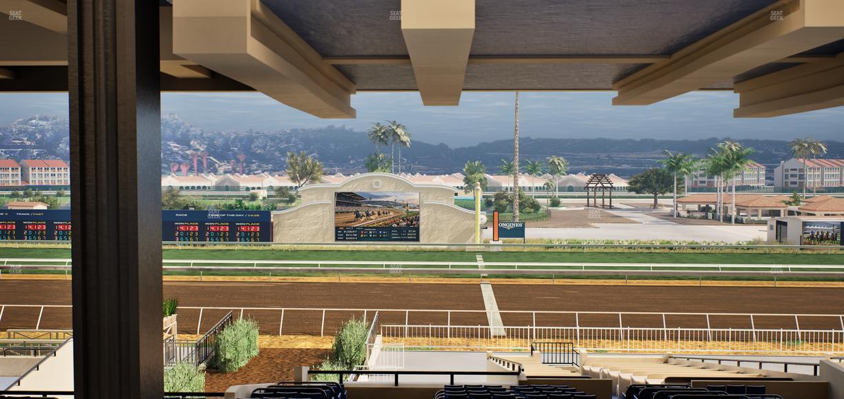 Del Mar Thoroughbred Club - Section Clubhouse Seat Lvl 3 Sec 11 Seat View
