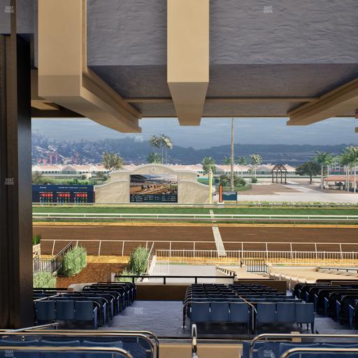 Del Mar Thoroughbred Club - Section Clubhouse Seat Lvl 3 Sec 11 Seat View