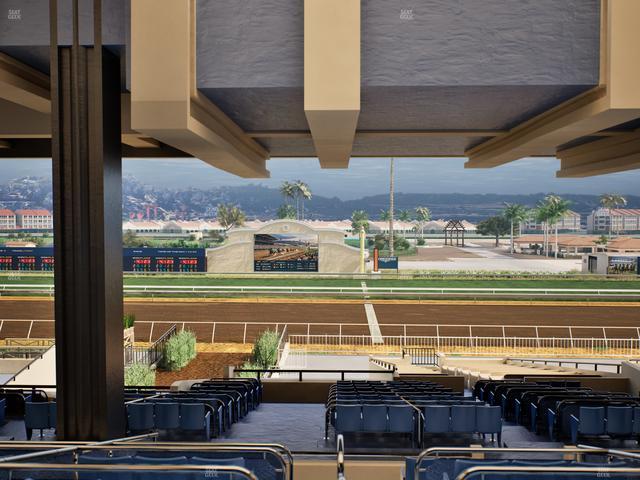 Del Mar Thoroughbred Club - Section Clubhouse Seat Lvl 3 Sec 11 Seat View