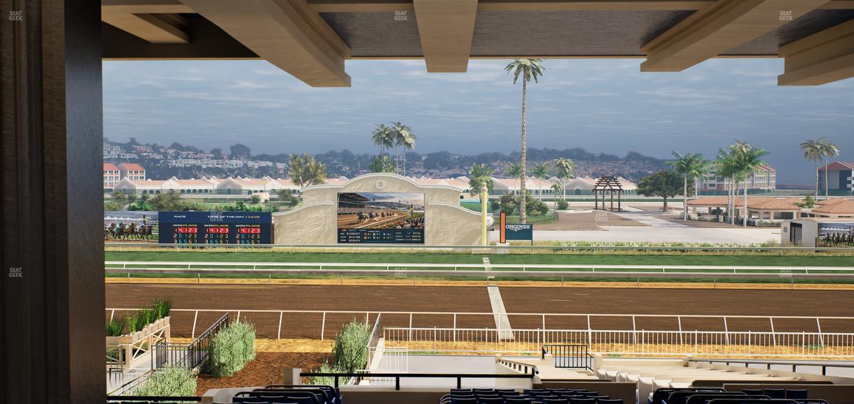 Del Mar Thoroughbred Club - Section Clubhouse Seat Lvl 3 Sec 11 Seat View