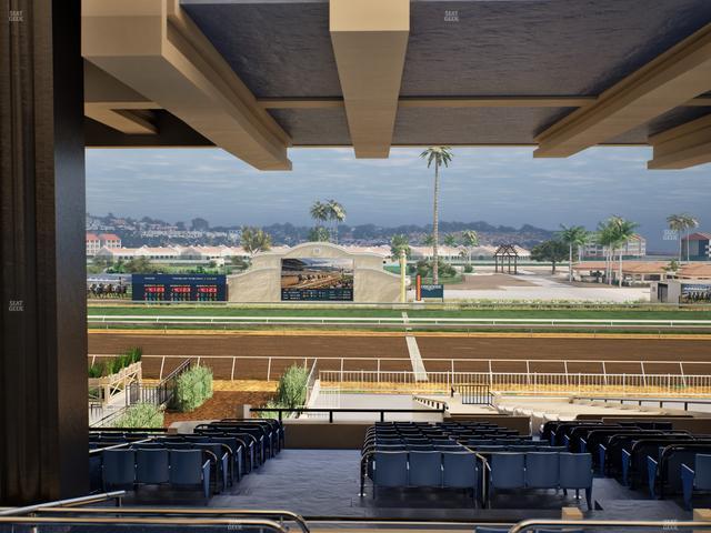 Del Mar Thoroughbred Club - Section Clubhouse Seat Lvl 3 Sec 11 Seat View