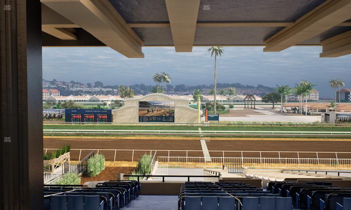 Del Mar Thoroughbred Club - Section Clubhouse Seat Lvl 3 Sec 11 Seat View