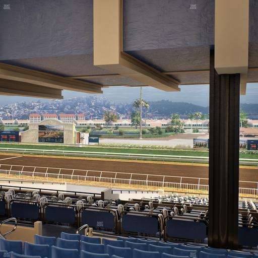 Del Mar Thoroughbred Club - Section Clubhouse Seat Lvl 3 Sec 4 Seat View