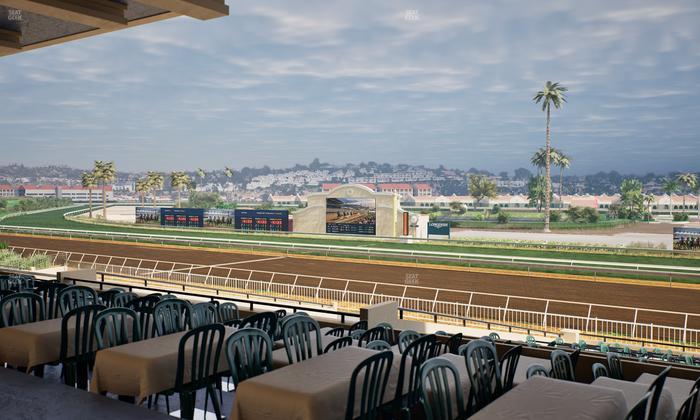 Del Mar Thoroughbred Club - Section Clubhouse Seat Lvl 3 Sec 4 Seat View