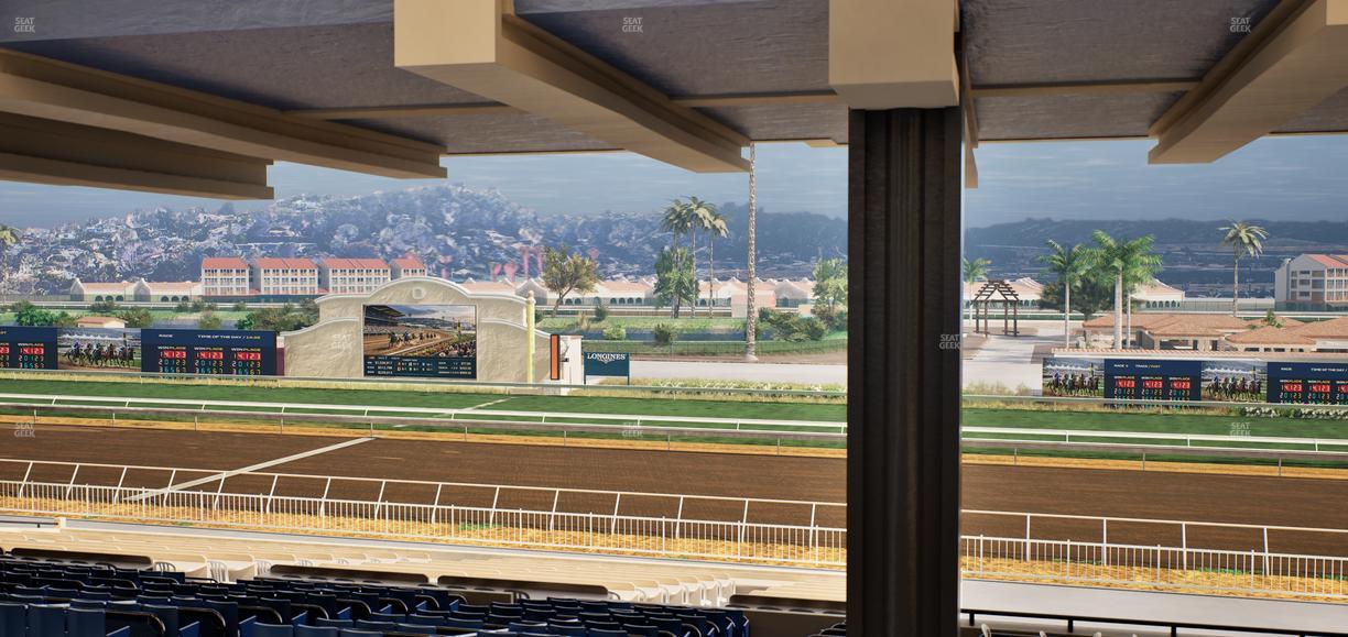 Del Mar Thoroughbred Club - Section Clubhouse Seat Lvl 3 Sec 6 Seat View