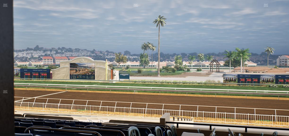 Del Mar Thoroughbred Club - Section Clubhouse Seat Lvl 3 Sec 6 Seat View