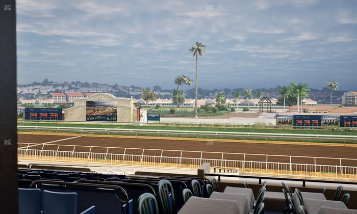 Del Mar Thoroughbred Club - Section Clubhouse Seat Lvl 3 Sec 6 Seat View